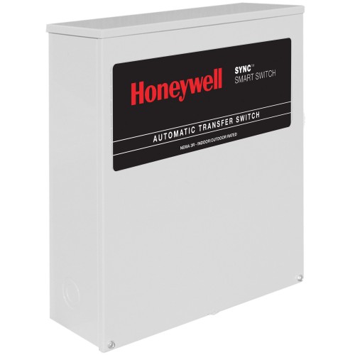 Honeywell RTSV100A3 Single Phase 100 Amp/240 Volt Sync Transfer Switch, Non Service-Rated