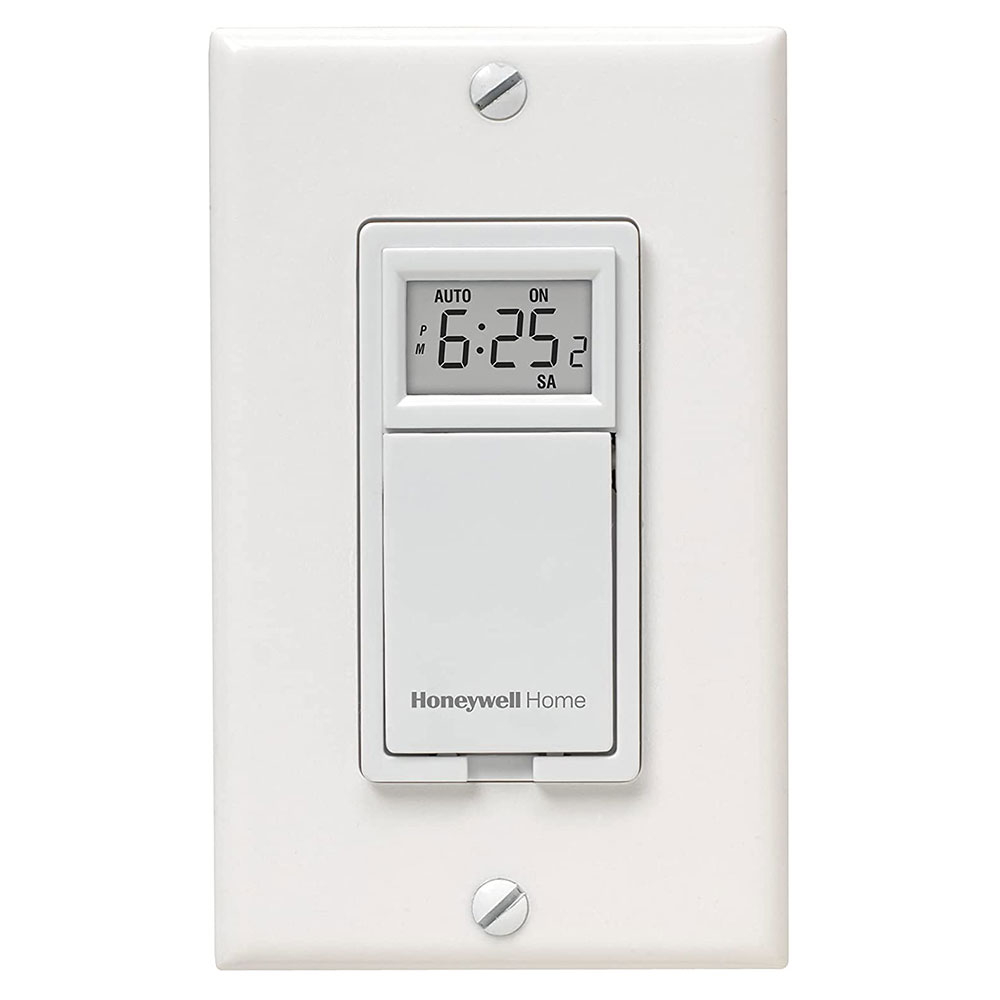 Honeywell Programmable Light Switch Timers Automatic Lights And 7 Day Programmable Light Switch Timers Honeywell Rpls530a1038 U 7 Day Programmable Light Switch Timer White Honeywell Store