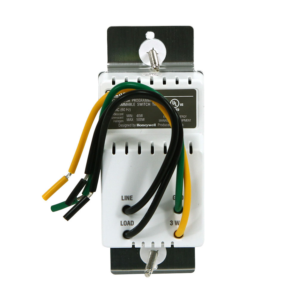 Programmable Switch Timers, Automatic Lights, and 7-day Programmable Light Switch Honeywell RPLS540A1002/U ECONOSwitch Programmable Light Timer (White). | Honeywell