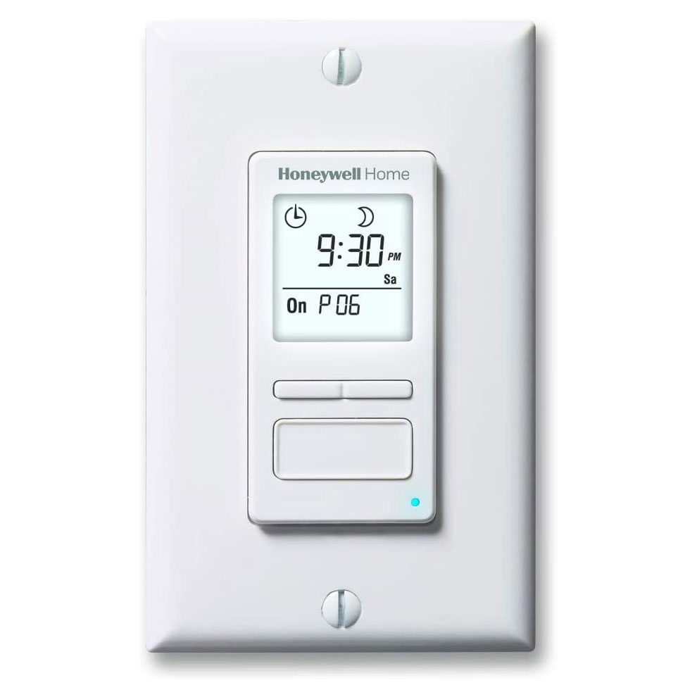 Honeywell Programable 7-Day Solar Timer Day/Night ON/OFF Light Switch and Motors 