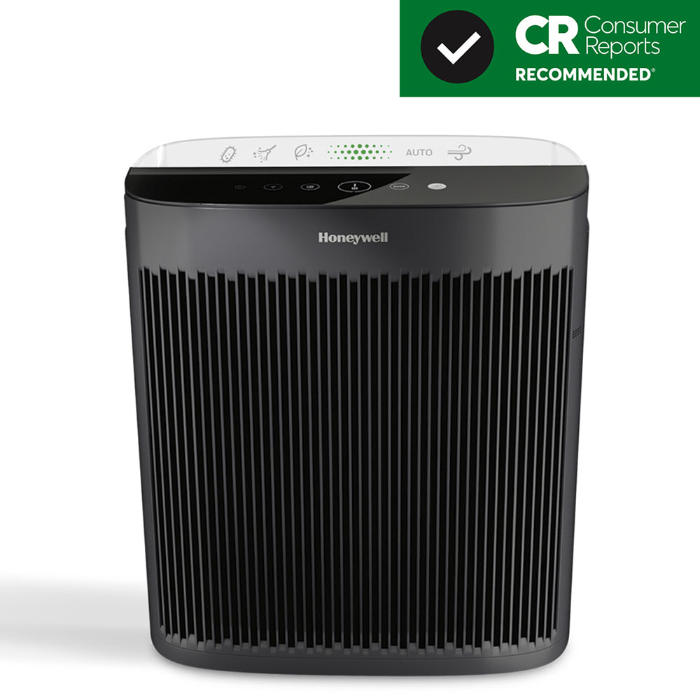 Dual Inlet w/LED White Healthy Air Source Capture Air Purifier 