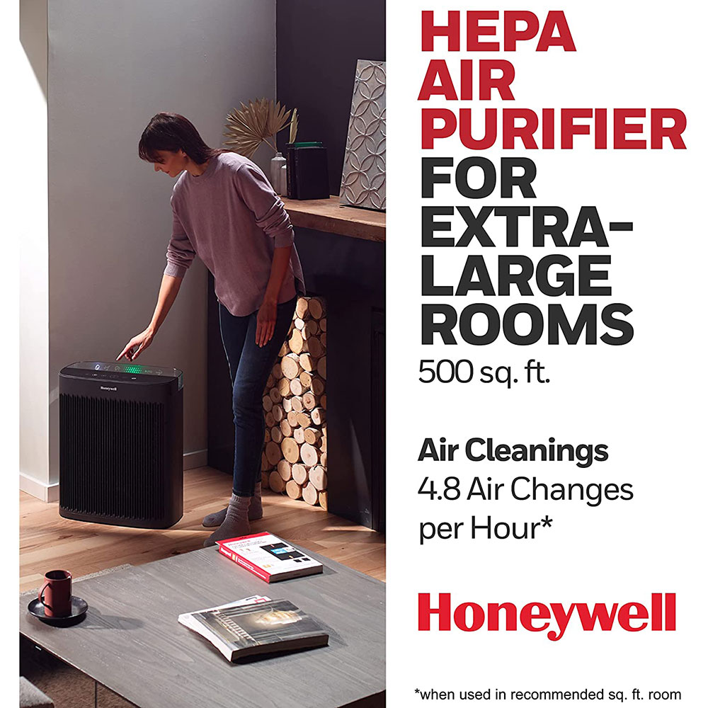 Honeywell InSight™ HPA5100 HEPA Air Purifier for Medium-Large Rooms