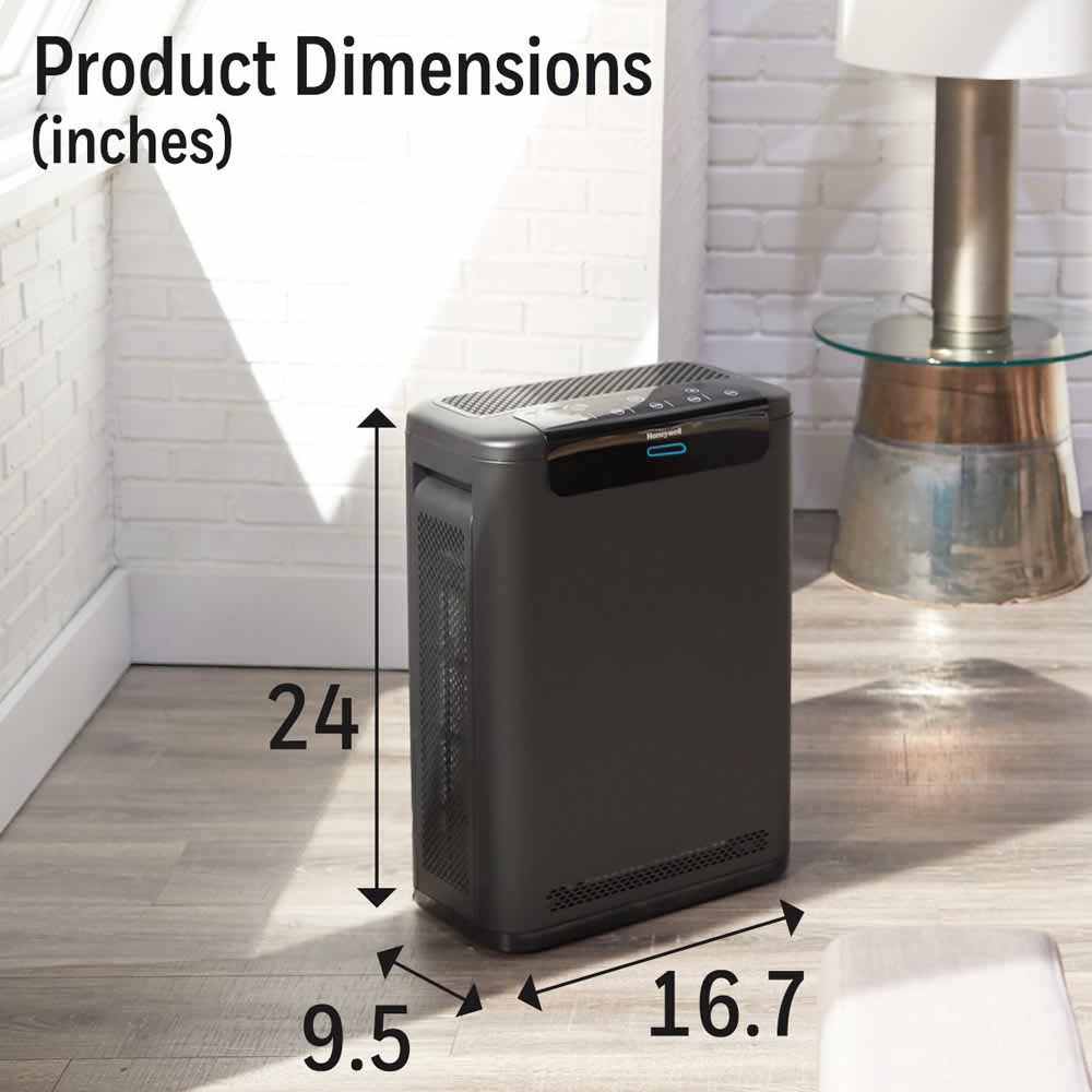 Honeywell Professional Series True HEPA Air Purifier Black HPA600B