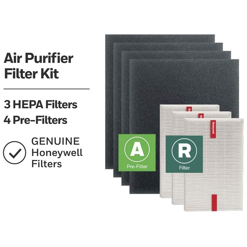 Préfiltre de rechange pour purificateur d'air réducteur d'odeur à charbon  actif universel Honeywell HRF-AP1C (A)