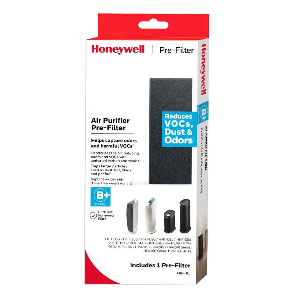 4 Air Purifier Pre-Filters Compatible with Honeywell HRF-B2 and HRF-B1 Filter B