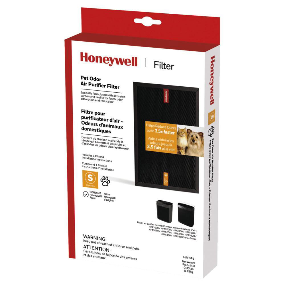 Honeywell Pet Odor Air Purifier Filter, HRFSP1 (Filter S)