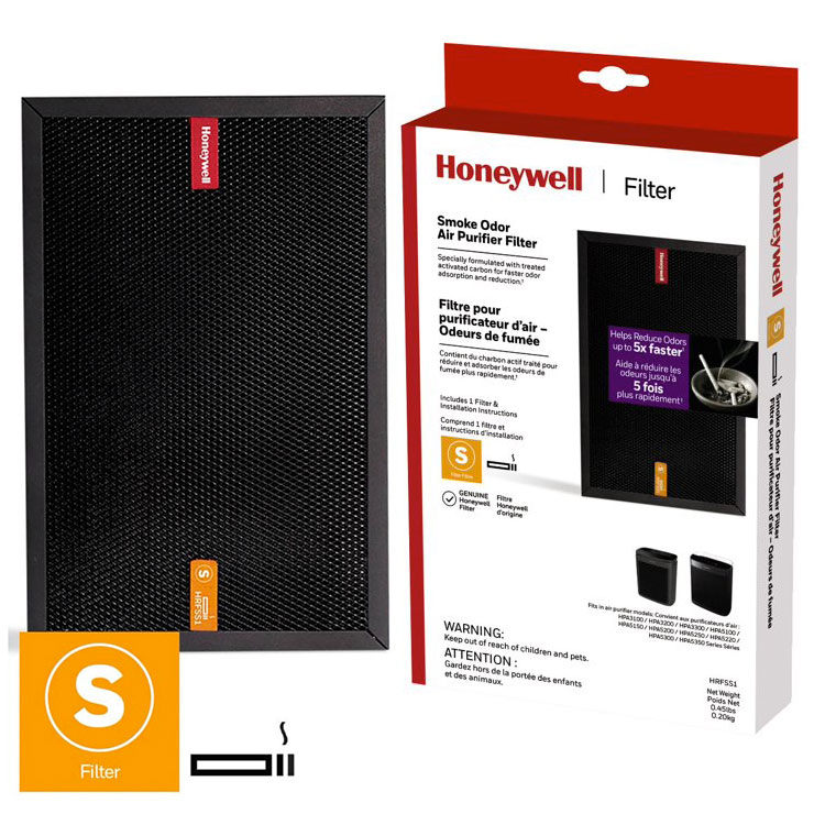 Honeywell Smoke Odor Removing Air Purifier Filter S HRFSS1