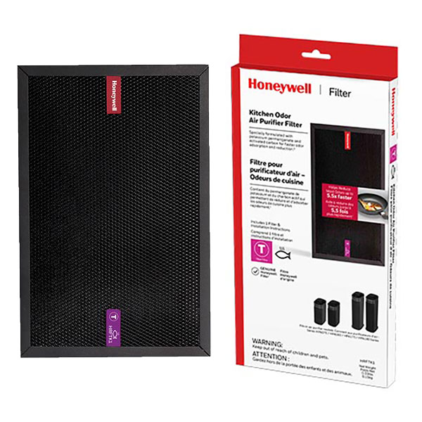 Honeywell Kitchen Odor Reducing T Filter for HEPA Tower Air Purifiers, HRFTK1