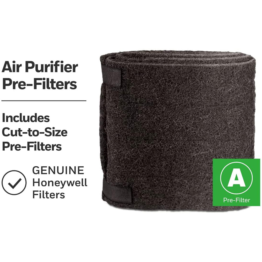 HRF-AP1/Filtre 4pcs Honeywell 38002 Carbon purificateur d'air de remplacement Pré-filtre 