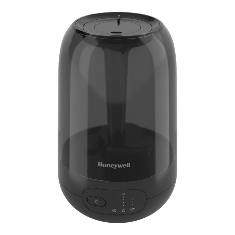 Honeywell Humidity Monitor with LED Display and Temperature Reading,  HHM10B, Black 