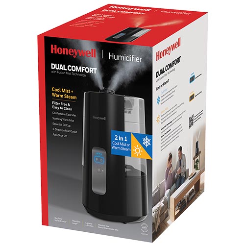 Honeywell Cool Mist Humidifier Electronic Controls 1.5 Gallon with