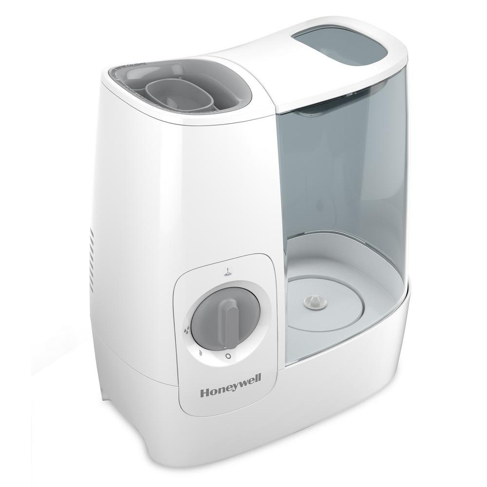 Honeywell Cool Moisture Humidifier with Humidistat, HEV685W, White 