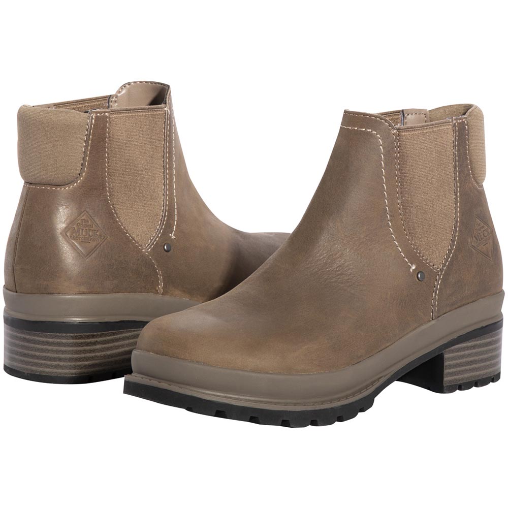 taupe chelsea boots womens