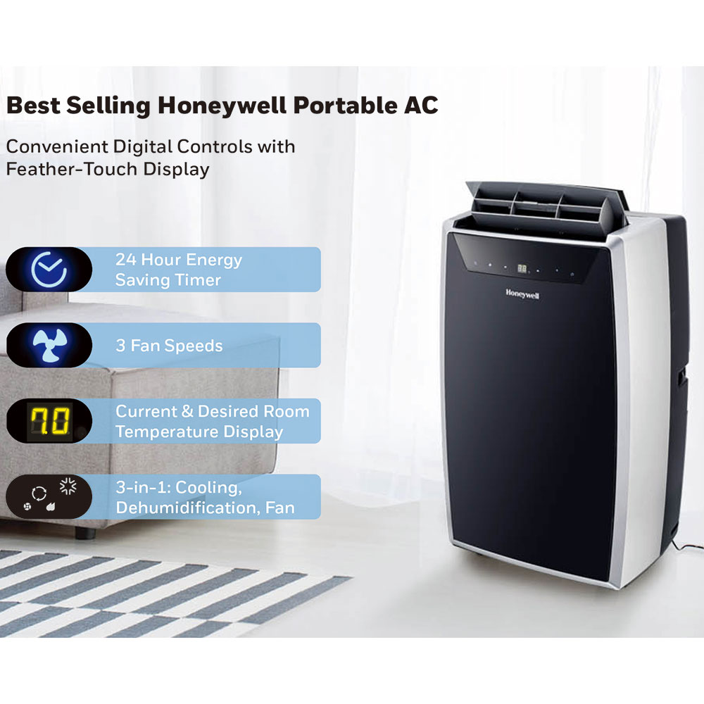 Doe alles met mijn kracht Gezag proza Honeywell MN1CFS8 Portable Air Conditioner For Spot Cooling | Honeywell  Store
