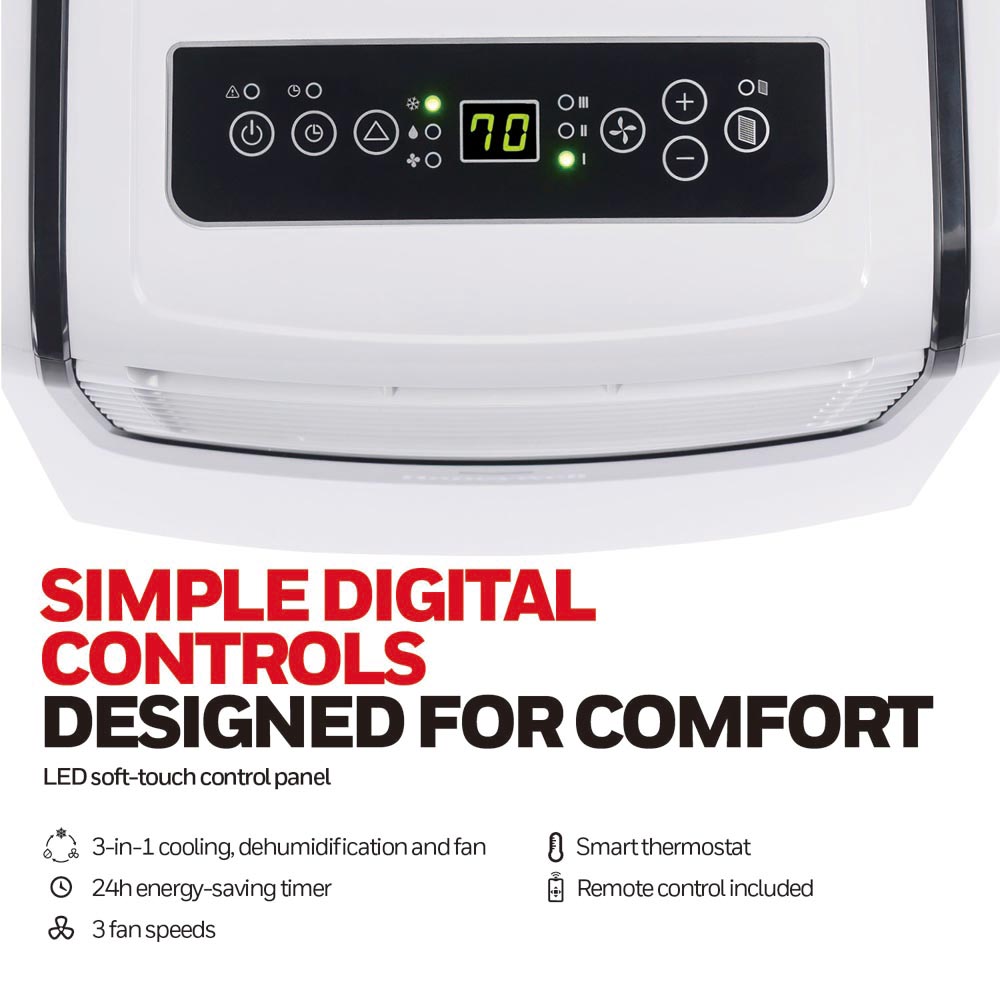 Portable Air Conditioner With Remote Control