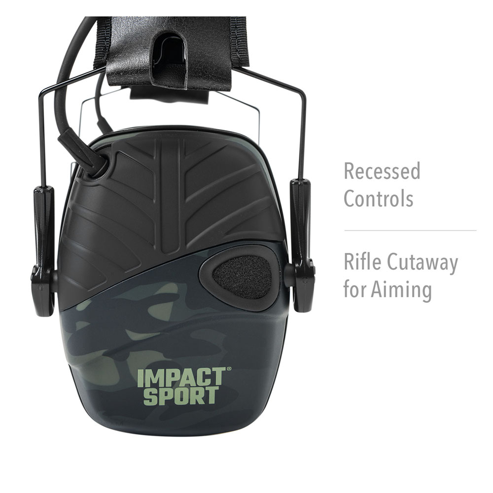 Details about   Howard Leight Impact Sport Multicam Electronic Earmuff Multi-Green R-02526 
