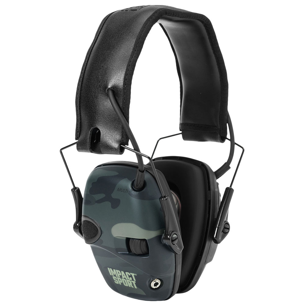 Howard Leight Impact Sport Black Multicam Electronic Earmuff