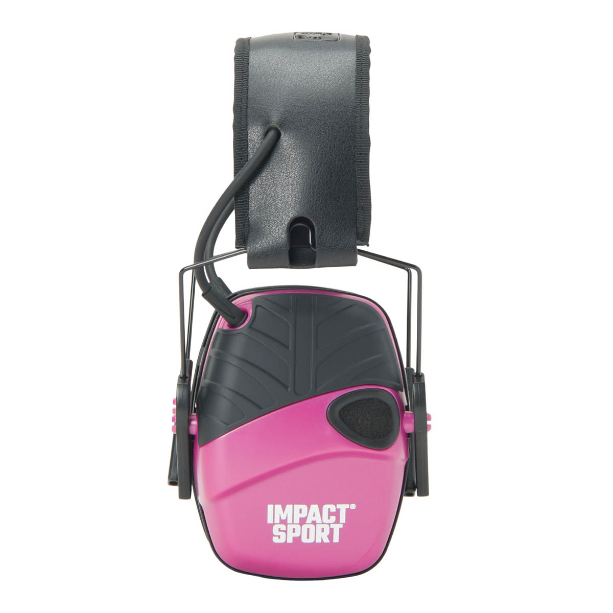 Round Pink Foldable Earmuff