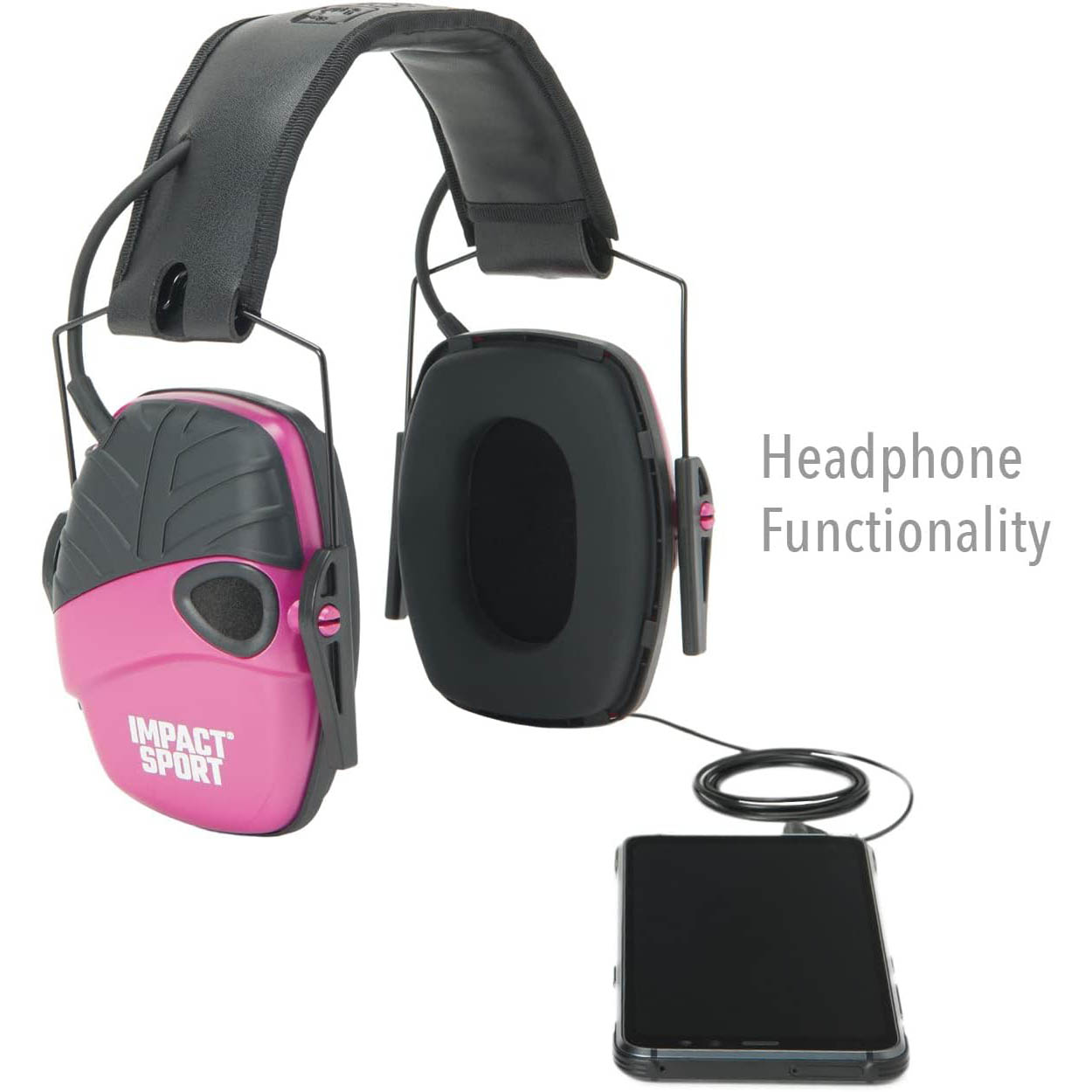 Howard Leight by Honeywell Impact Sport Electronic Shooting Earmuff -  R-02528