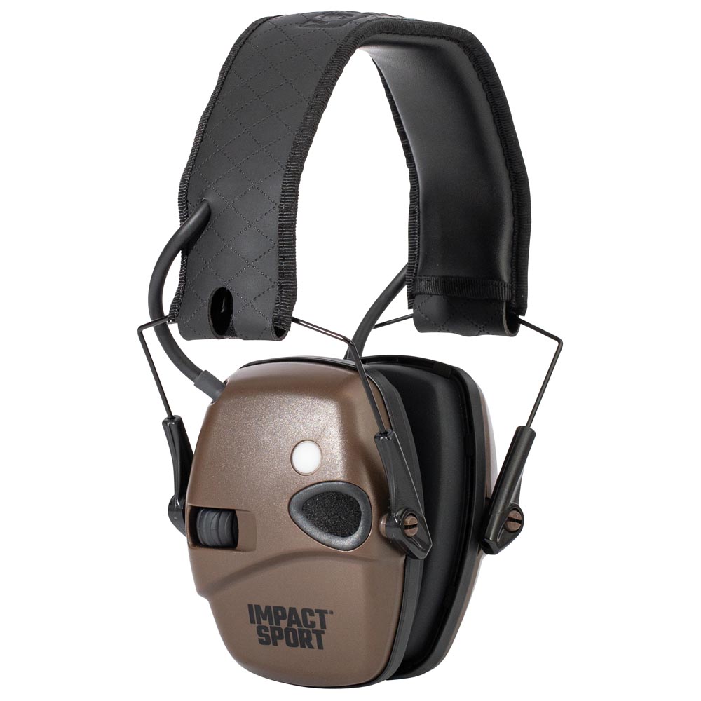 Howard Leight Impact Sport Shooting Earmuff with Bluetooth, Flat Dark Earth