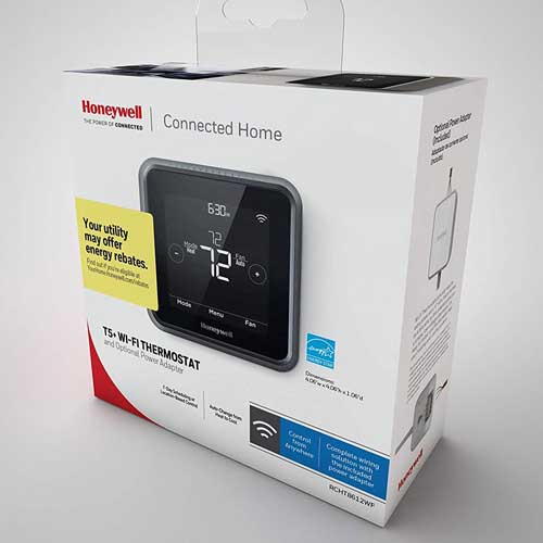 Honeywell YCT53K1003 Standard Millivolt Heat Manual Thermostat, White