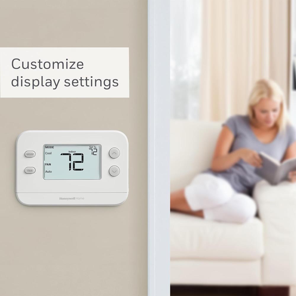 Honeywell Home X2P Programmable Thermostat - Flexible Scheduling For Conventional & Heat Pump Systems