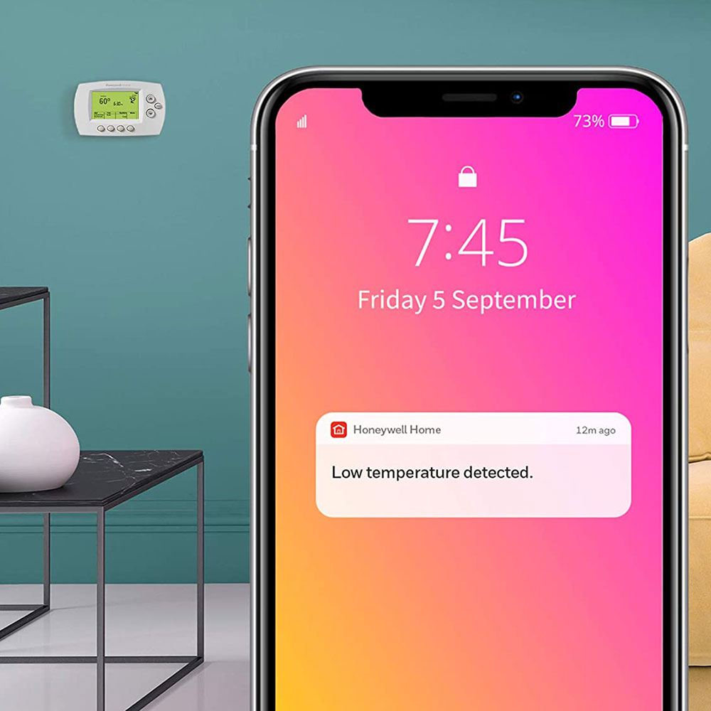 Honeywell Home RTH6580WF Wi-Fi 7-Day Programmable Thermostat + Free App