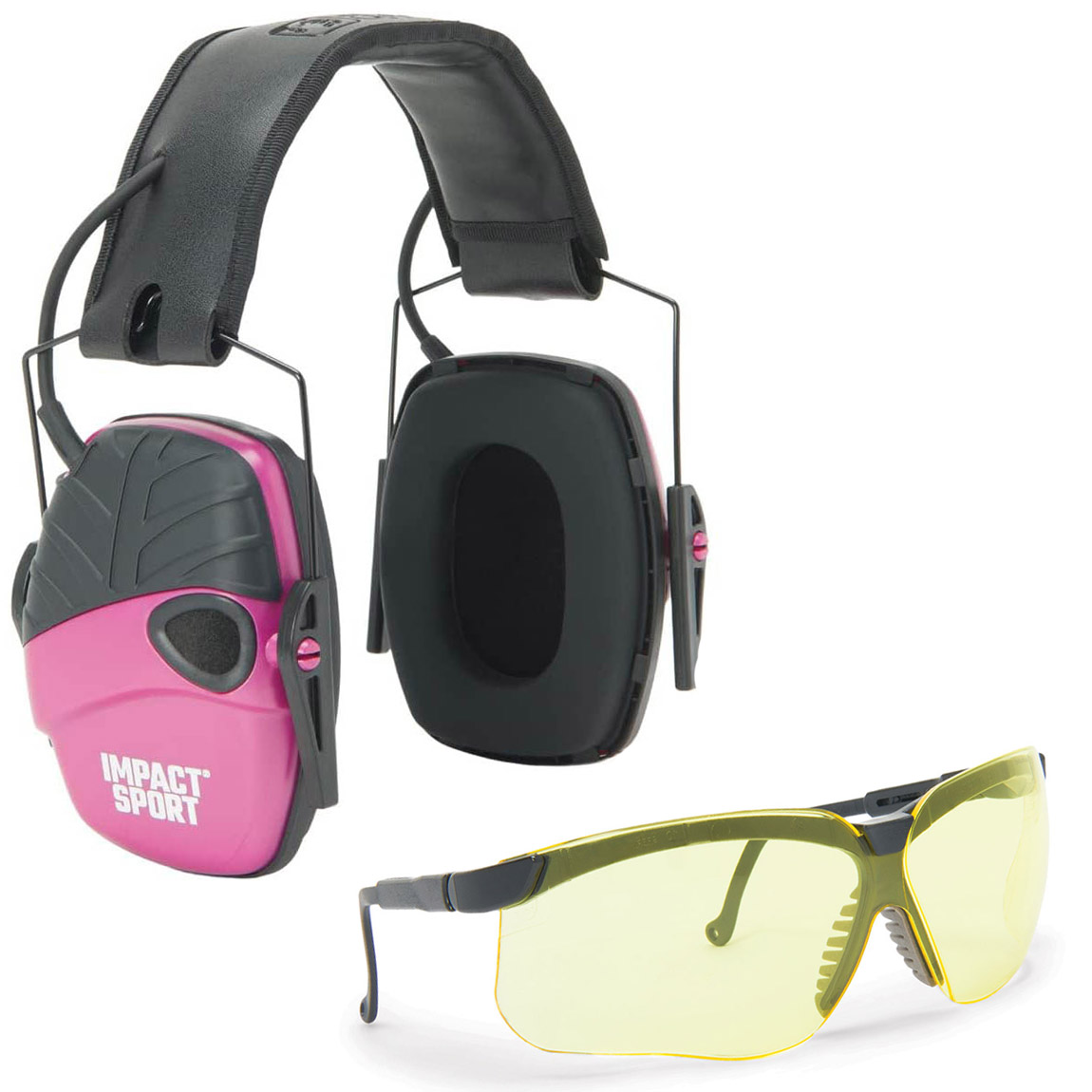 Howard Leight Shooting Range Earmuffs and Safety Glasses for Smaller Head Sizes