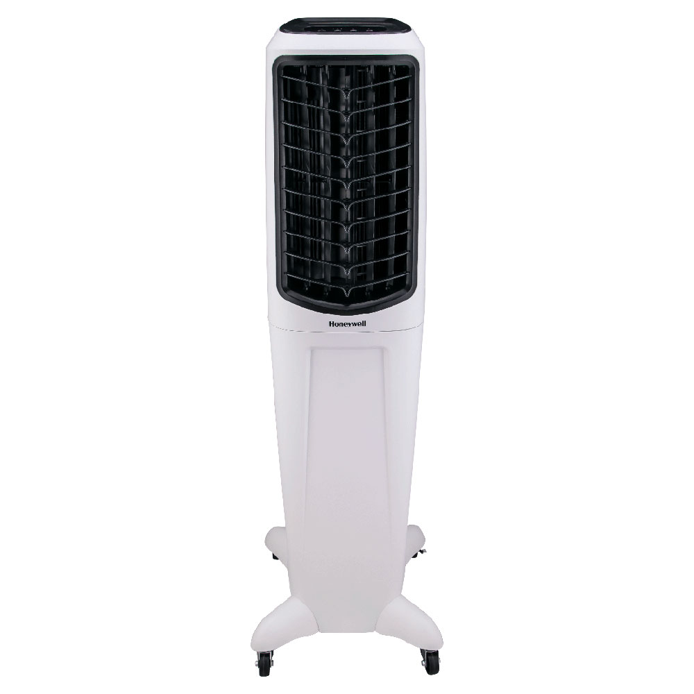 BLACK+DECKER Evaporative Air Cooler - Portable Air Conditioner Cooling Fan  with LED Display, Remote Control, 2-Gallon Water Tank - Compact and