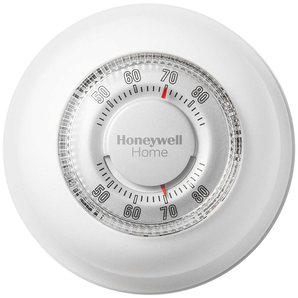 Honeywell Manual Thermometer for Warm Cool Heater Air Conditioner AC System 