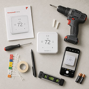 honeywell home thermostat installation tools needed