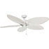 Honeywell Palm Island Indoor and Outdoor Ceiling Fan, White, 52-Inch - 50200