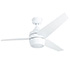 Honeywell Eamon Indoor Ceiling Fan, Modern Bright White, 52-Inch - 50605-03
