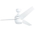 Honeywell Eamon Indoor Ceiling Fan, Modern Bright White, 52-Inch - 50605