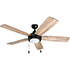 Honeywell Ventnor Indoor Ceiling Fan, Modern Espresso Bronze, 52-Inch - 50607-03