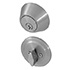 Honeywell Single Cylinder Deadbolt, Satin Nickel, 8111309