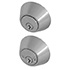 Honeywell Double Cylinder Deadbolt, Satin Nickel