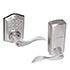 Honeywell Electronic Entry Lever Door Lock with Keypad, Satin Nickel