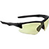 Howard Leight by Honeywell Acadia Shooting Glasses, Black Frame, Amber Lens