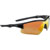 Honeywell Acadia Shooter's Safety Eyewear, Black, Red Mirror Lens - R-02219
