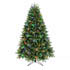 Honeywell 6.5 ft Pre Lit Christmas Tree, Crestone Fir Artificial Tree with 450 Dual Color Changing LED Lights