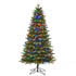 Honeywell 6.5 ft Pre Lit Christmas Tree, Regal Fir Artificial Tree with 400 Dual Color Changing LED Lights