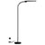 Honeywell F4 LED Gooseneck Floor Light with Adjustable Neck, Black