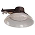 Honeywell LED Barn Light With Plastic Shade, 5000 Lumen in Bronze, MA095052-78