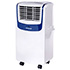 Honeywell 9,000 BTU Compact Portable Air Conditioner, Dehumidifier and Fan, White and Blue, MO08CESWB6