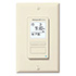 Honeywell Home Solar 7-Day Programmable Light Switch Timer, 40 Watt Min, Almond