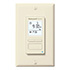 Honeywell Home Solar 7-Day Programmable Light Switch Timer, Almond