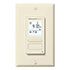 Honeywell Home Solar 7-Day Programmable Light Switch Timer, Almond