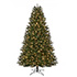 Honeywell 6.5 ft. Eagle Peak Pine Pre-Lit Artificial Christmas Tree with 400 Warm White LED Lights