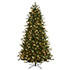 Honeywell 7.5 ft. Whistler Fir Pre-Lit Artificial Christmas Tree with 600 Warm White LED Lights
